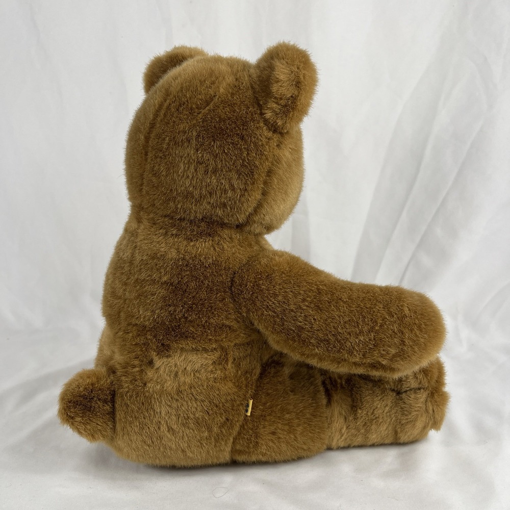 BUILD-A-BEAR Brown Teddy Bear Vintage 1997 Classic‎ Plush Sitting Down EUC BAB - Picture 4 of 9